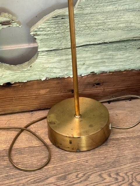 Falkensbergs Belysning brass floor lamp - Sweden 50s/60s
