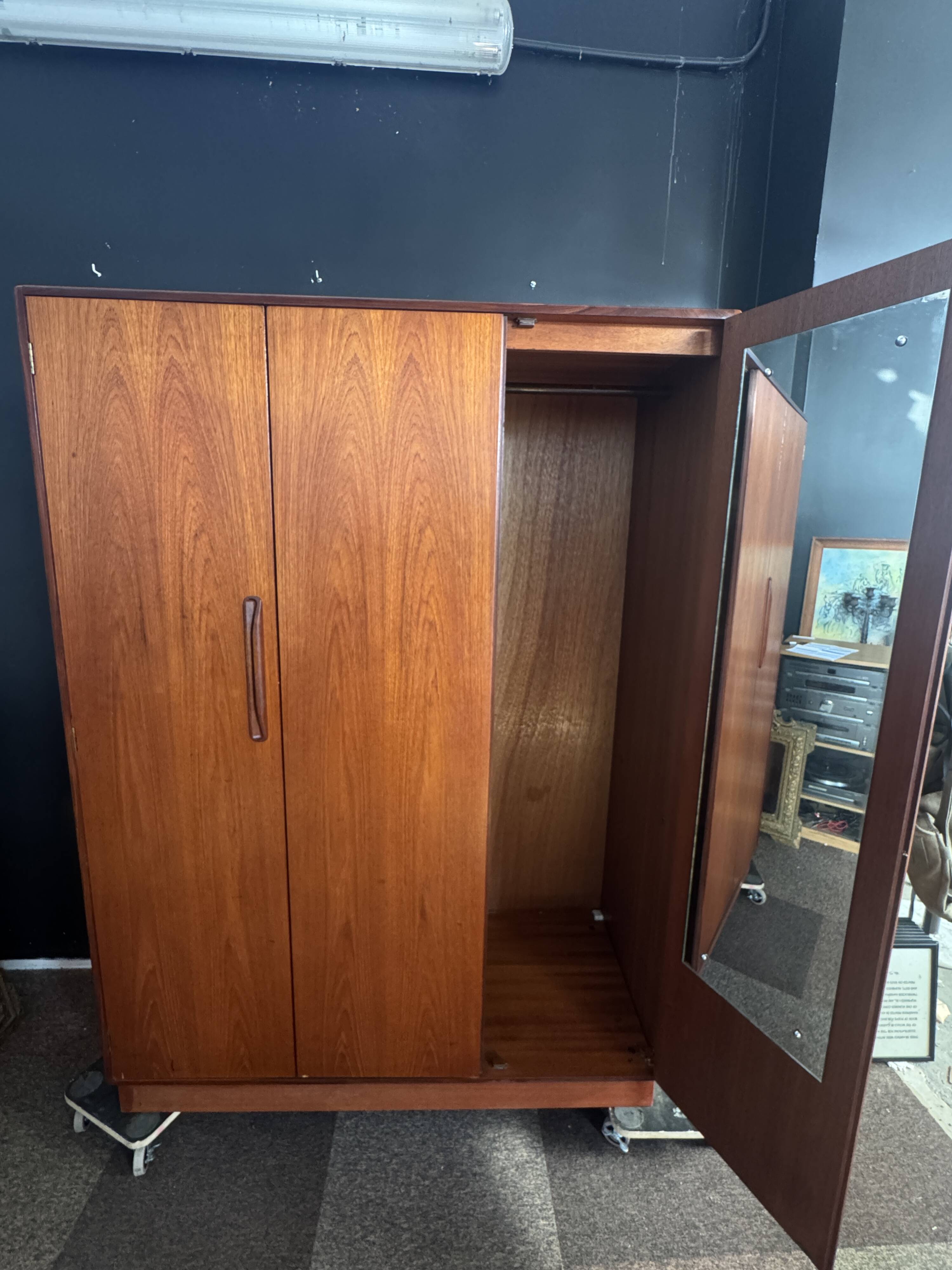 Vintage teak wardrobe – G-Plan – 1960s