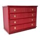 Commode vintage Dal Vera en bambou et osier, 1960