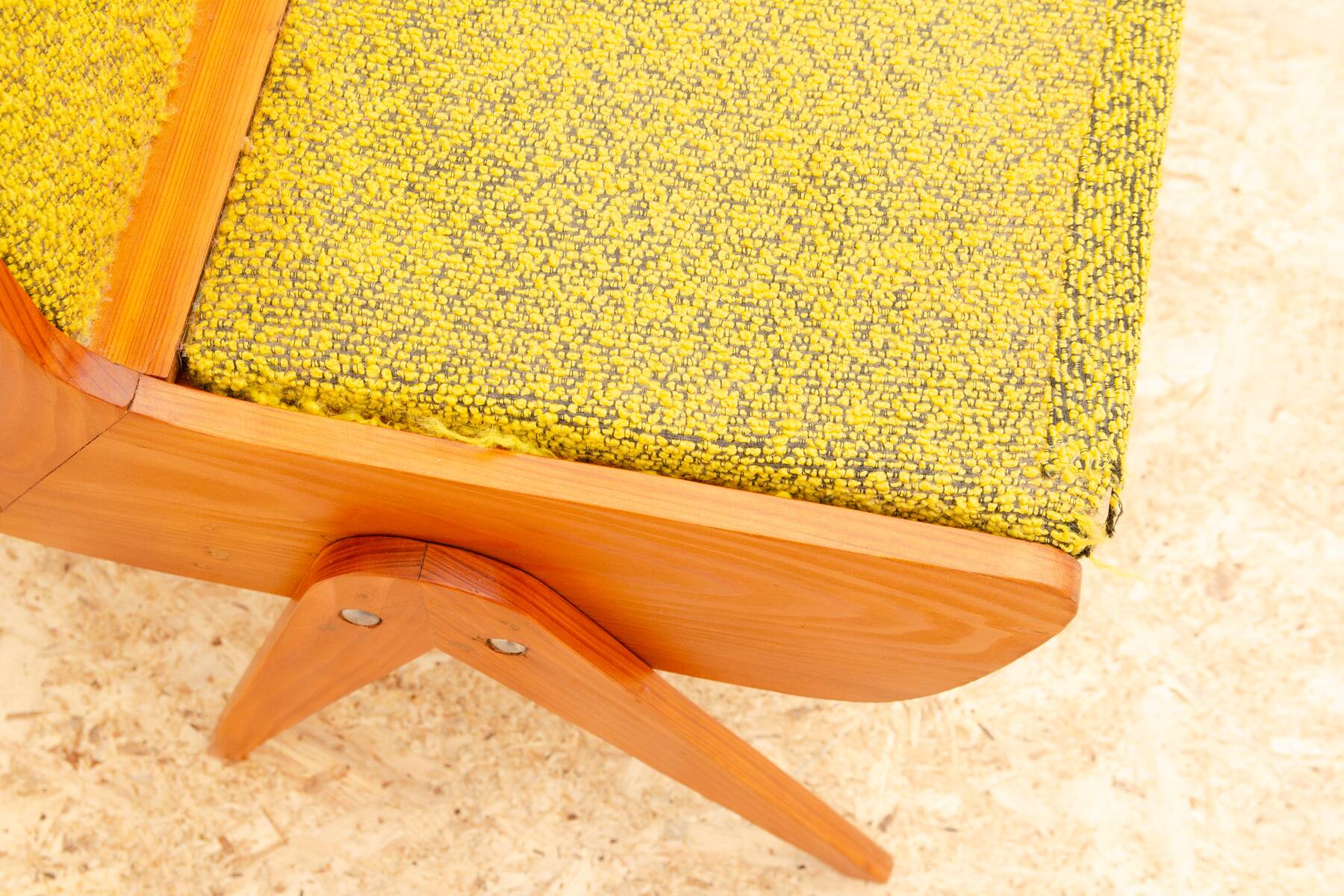 Small mid-century bench, 1960s, Czechoslovakia