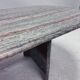Oval vintage coffee table