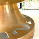 Brass Punch Bowl Set with 12 Cups, Ladle – French Vintage Mid-Century