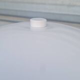 Lacquered metal floor lamp from the 80s