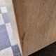 Vintage coffee table in travertine