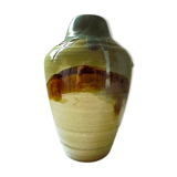 Japanese stoneware vase