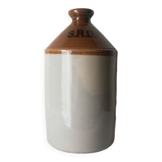 Stoneware jar