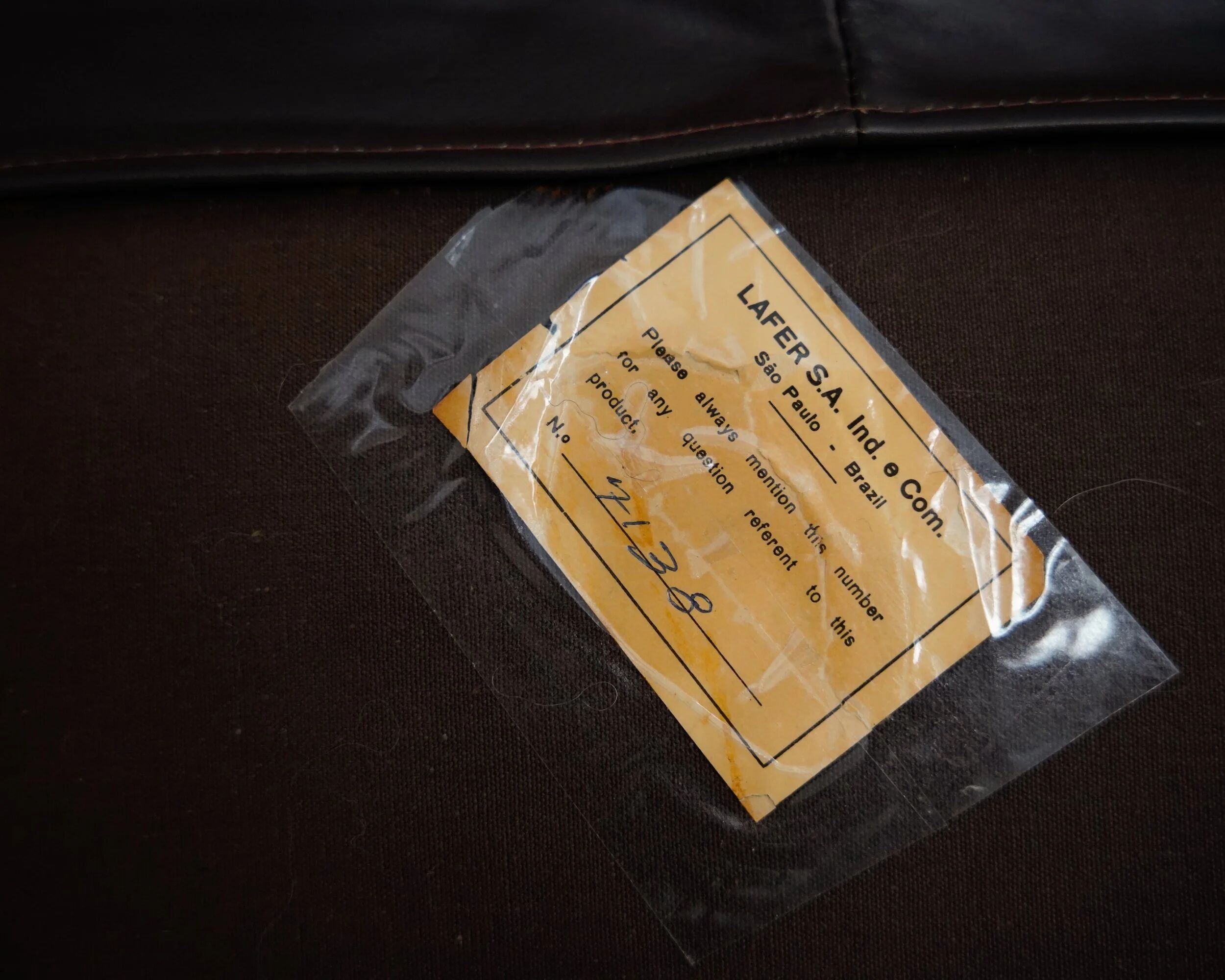 MP-81 2-seater Sofa by Percival Lafer for Lafer MP