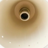 Pair of black Italian diabolo wall lights.