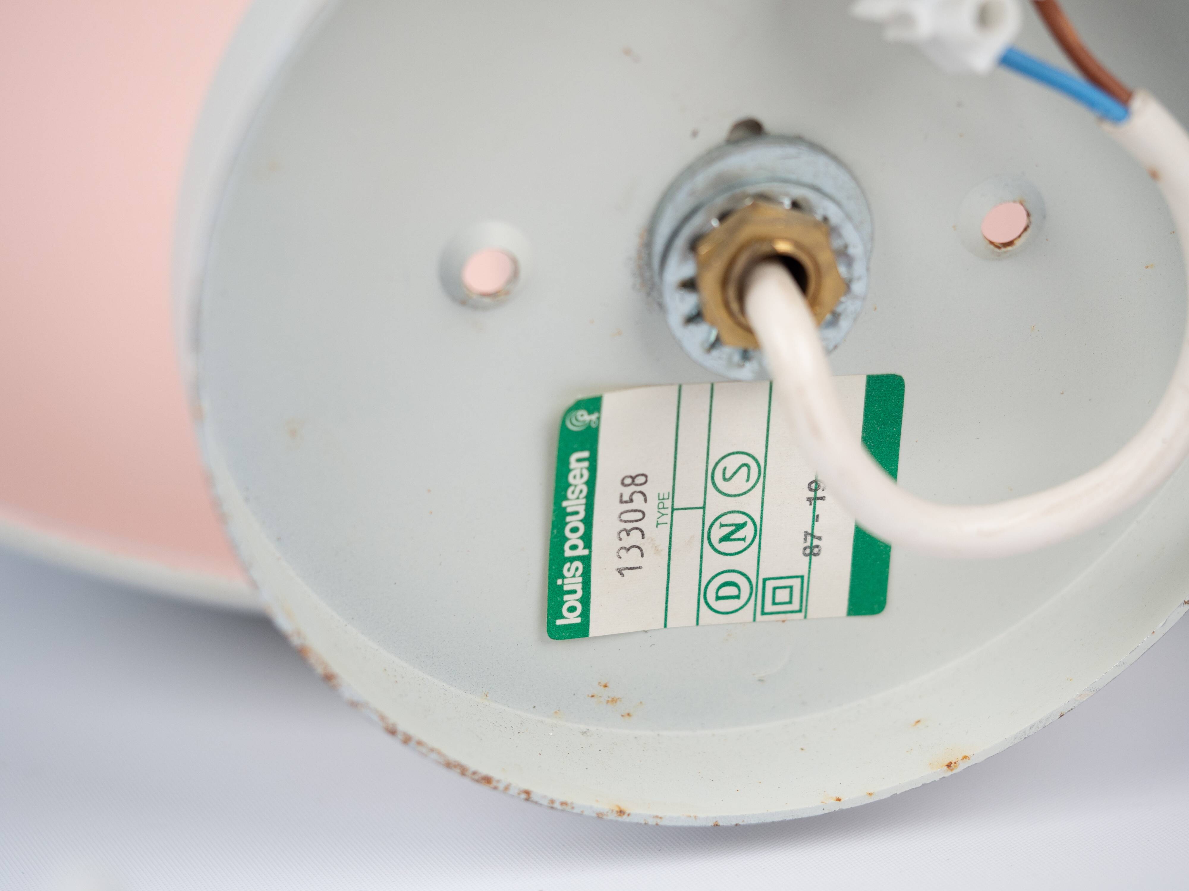 XL Paire d'appliques murales vintage danoises PH HAT par Poul Henningsen, Louis Poulsen, 1961