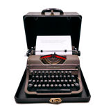 Underwood universal typewriter revised ribbon new black 1949