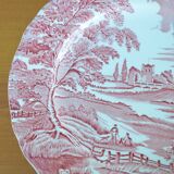 Set of 6 English style plates, kesteloot birthday