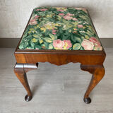 Tabouret en bois Chippendale XIXe
