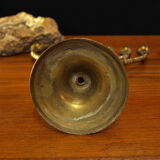 Ancient Menorah, 7-pointed bronze candlestick