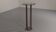 Rare Peter Ghyczy T18 console tables, 1970s design (73 cm high.)