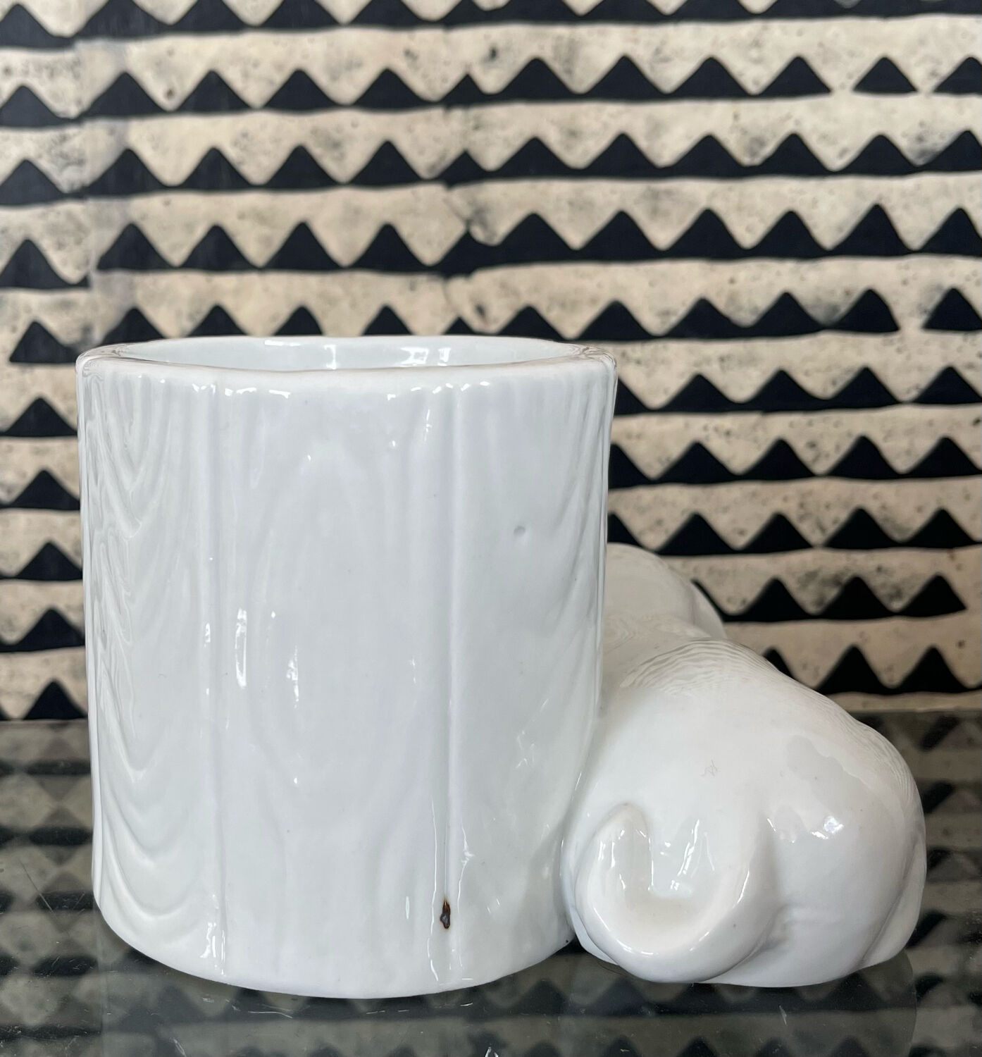 Vintage ceramic pencil pot