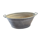 Bassine en zinc