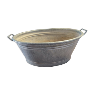 Bassine en zinc