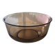 Saladier Arcoroc en verre fumé