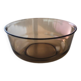 Saladier Arcoroc en verre fumé