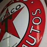 Texaco enamelled plate