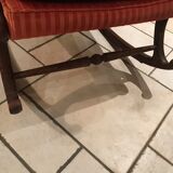 Rocking-chair velvet