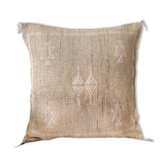 Berber cushion sabra bohemian cactus silk