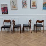 8 chaises Niels Otto Moller