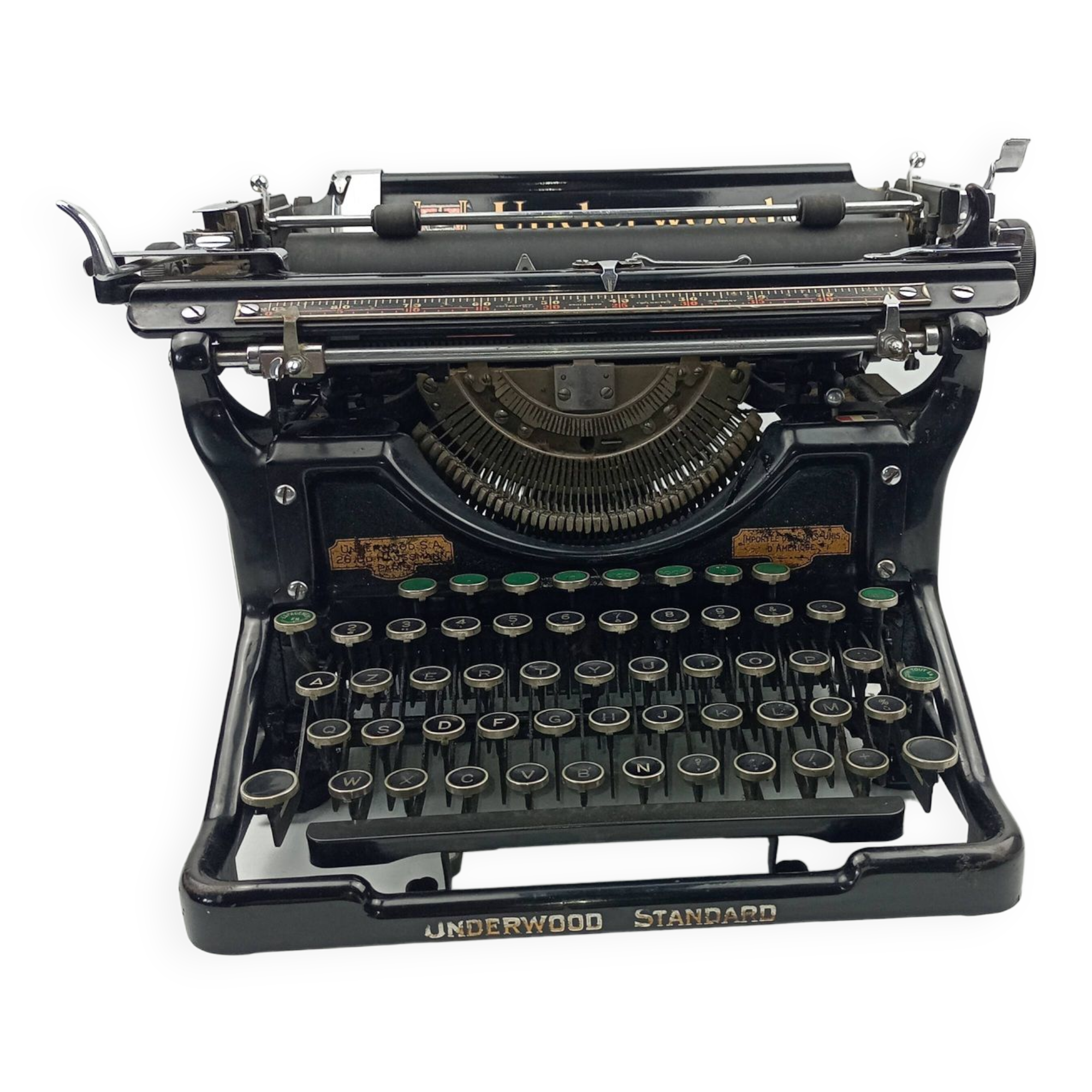 Underwood No. 5 of 1911 typewriter - Standard - Champion