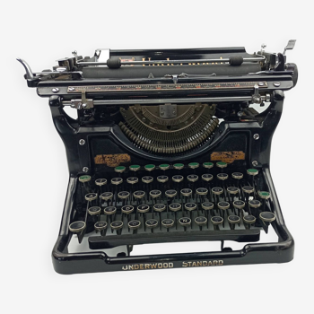 Underwood n° 5 de 1911 machine à écrire- Standart - Champion
