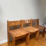 Pine Chair by Ate van Apeldoorn, 1972