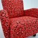 Set of two rare art deco armchairs h-283 by jindřich halabala, 1949s