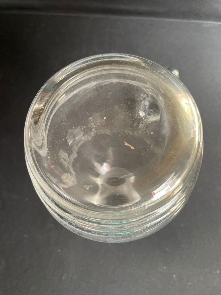 Carafe avec bouchon - Cristal guilloché