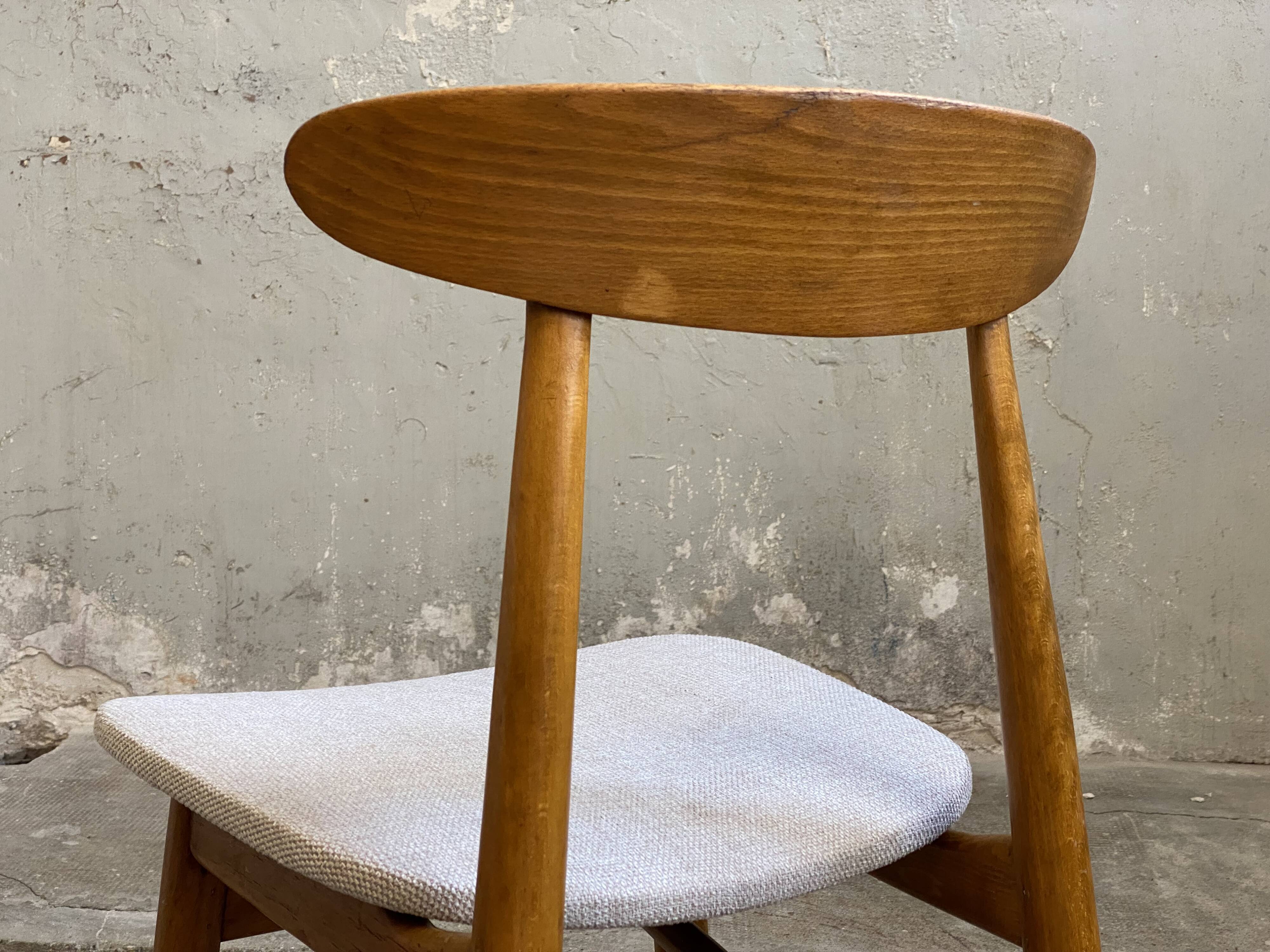 pair Scandinavian chairs from the 60s