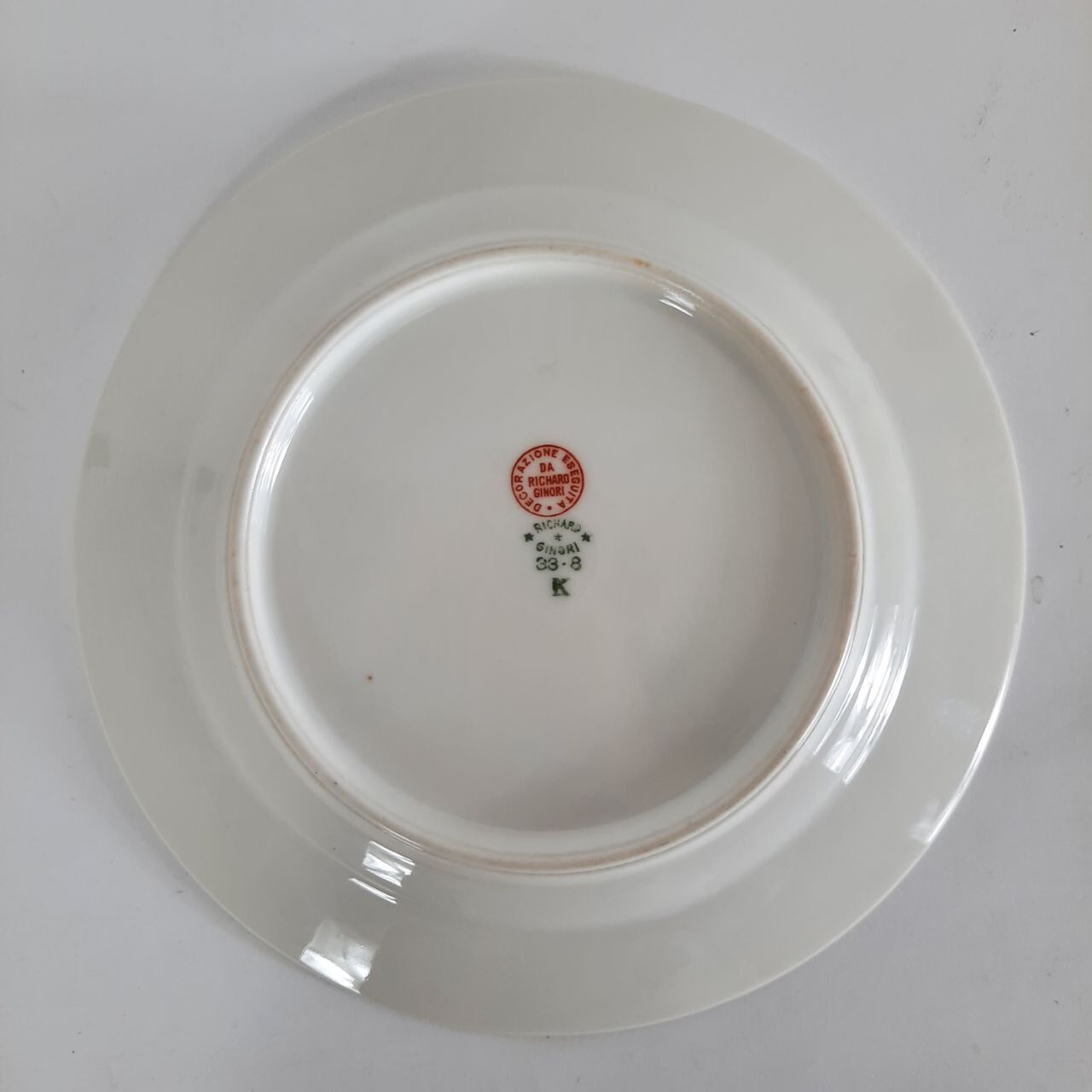 Set of 4 dishes, Gio Ponti, Richard Ginori, sport series