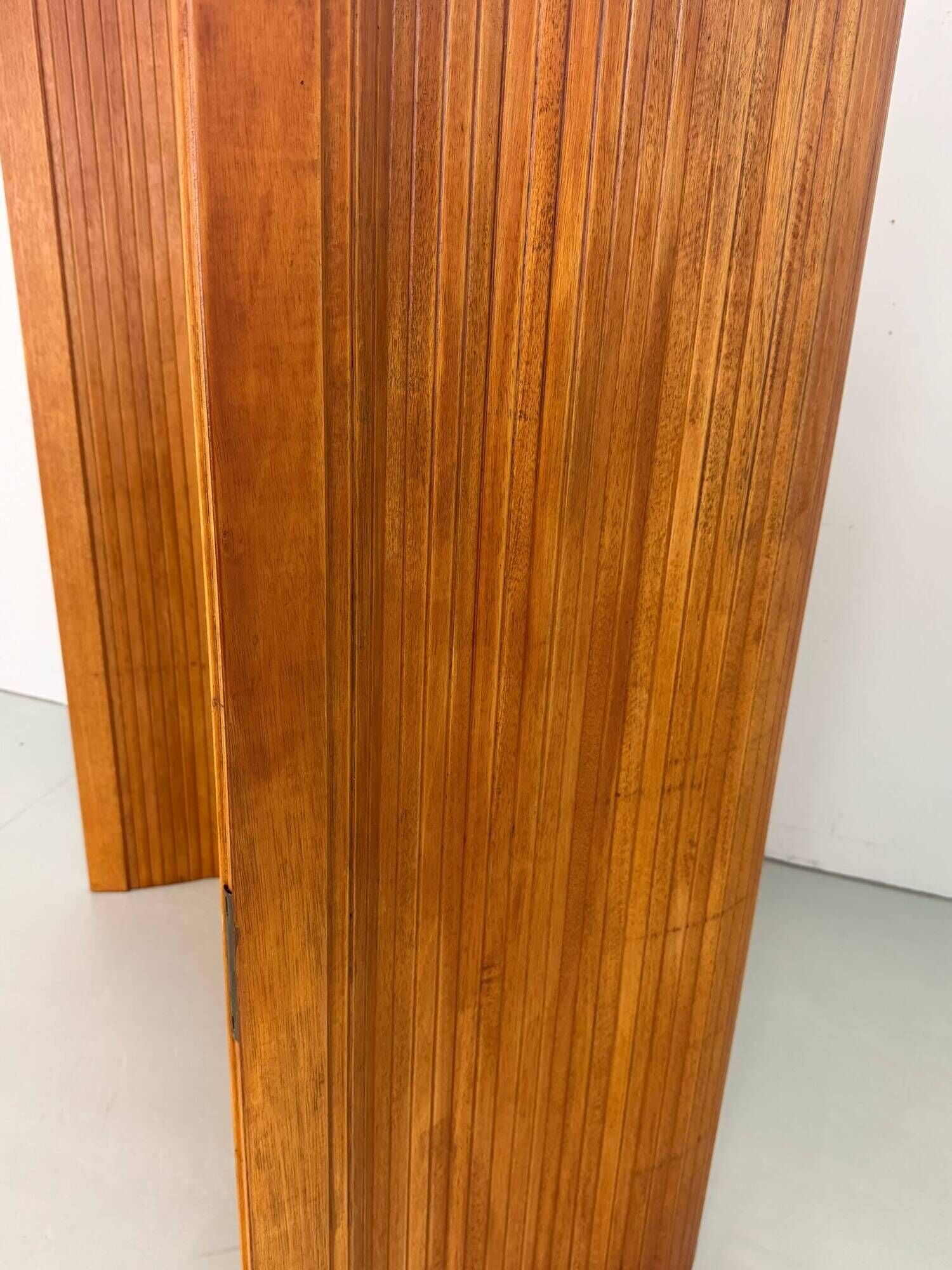 Pine Wood Room Divider by S.N.S.A., France, 1930s