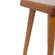 Pierre Chapo. Pair of stools in natural blond elm. 1970s.