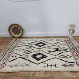 Tapis Berbère Marocain Artisanal 142 X 108 CM