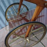 Mid-century bar cart/service cart by Cesare Lacca, 1950s.