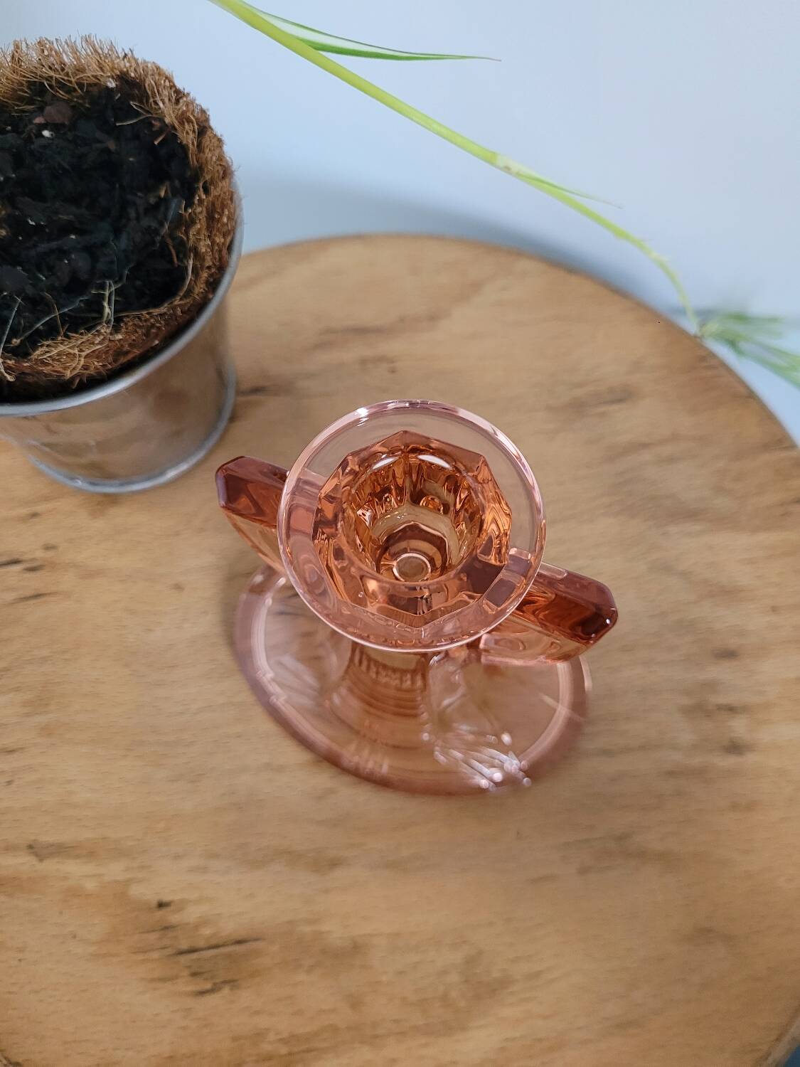 Luxval candle holder by Val Saint Lambert