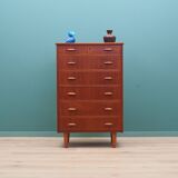 Commode en teck, design danois, années 1970, production : Danemark