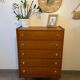 Vintage 1960s chest of drawers/dresser