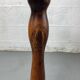 Wooden pedestal table