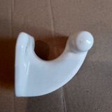 White porcelain hook