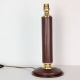 Le Tanneur leather lamp