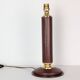 Lampe en cuir Le Tanneur