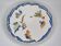 Large Rosenthal platter, 36 cm, Gilbert Portanier, abstract design, signed, 1970s