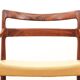 Fauteuil scandinave en palissandre de Rio