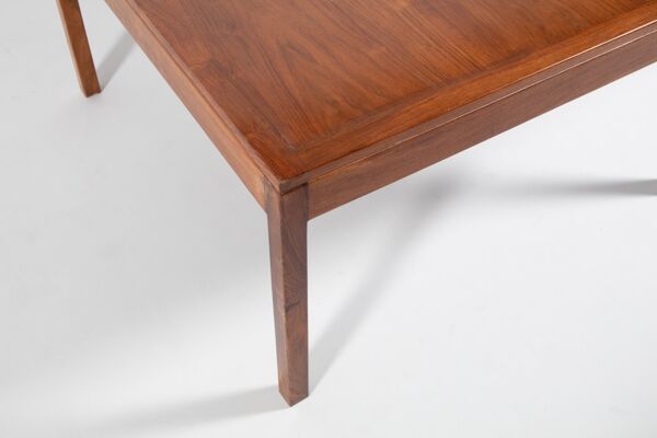 Danish walnut coffee table from the 1960s