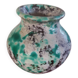 Vallauris ball vase signed Jérôme Massier