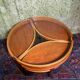 Mid century retro vintage teak round coffee  table by Nathan 1960